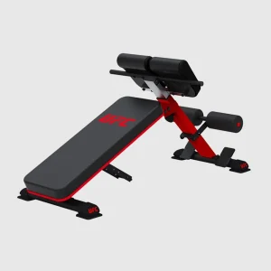 Banc d'Extension Abdominale - Hyper Dorsale UFC - Noir/Rouge
