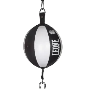 Ballon de frappe double attaches Leone - Noir/Blanc
